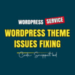 Fixing wordpress theme issues