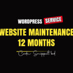 Website Maintenance 12 months