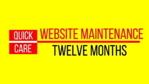 Website Maintenance 12 months