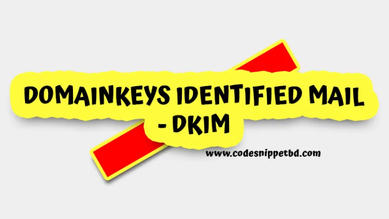 DKIM email content verification and authentication process