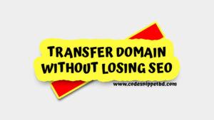 SEO-friendly domain name transfer guide