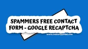 Google reCAPTCHA setup for spam-free contact forms in WordPress