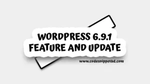 WordPress 6.9.1 security and performance improvements